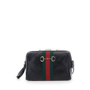 Gucci Women Horsebit Web Camera Case